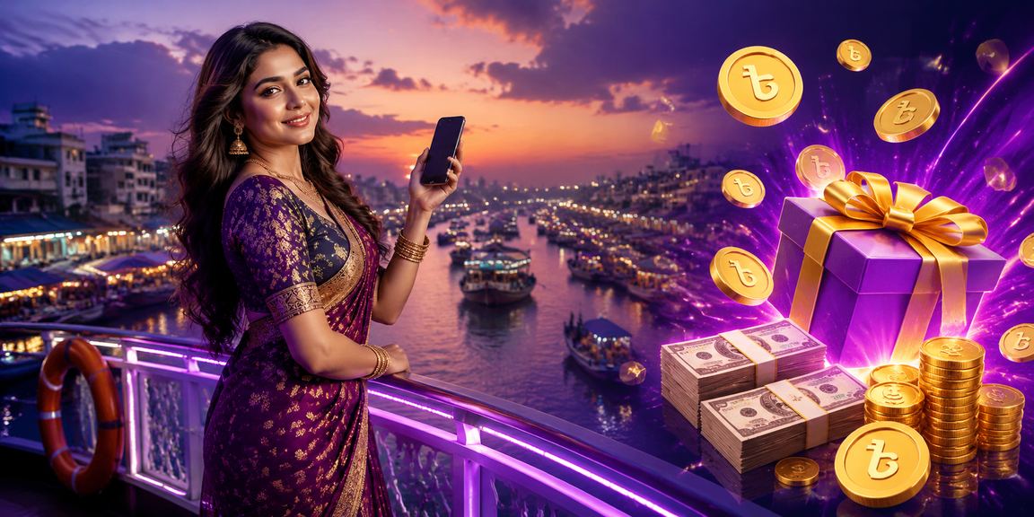 বরিশালে মোবাইলে ক্যাসিনো বোনাস ও টাকা দেখছেন একজন ব্যবহারকারী