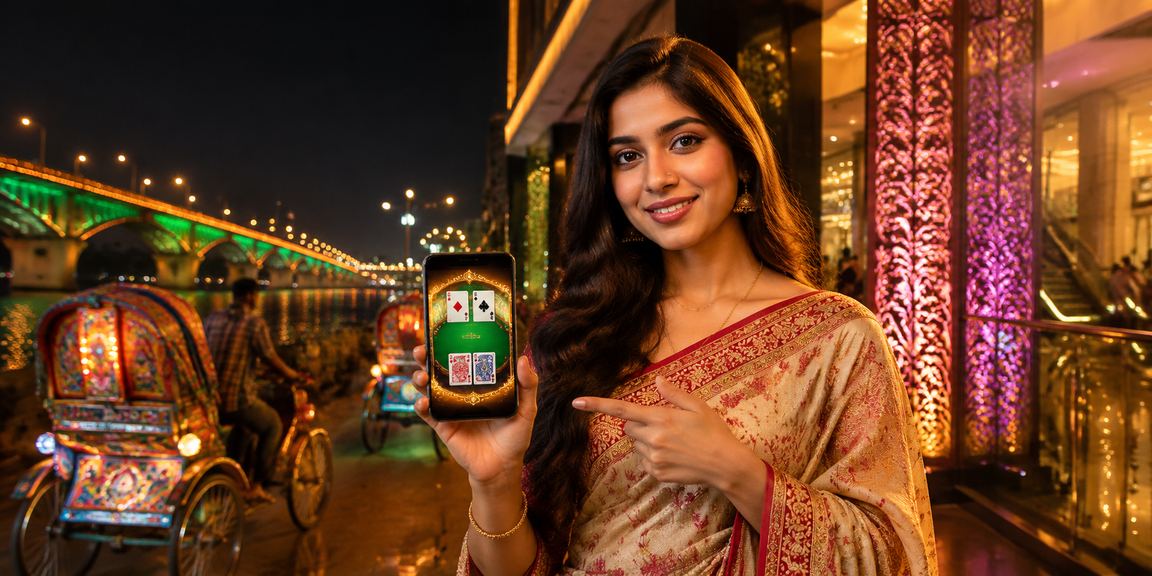 ঢাকার রাতের বাজারে আন্দার বাহার গেম প্রোমো উপভোগ