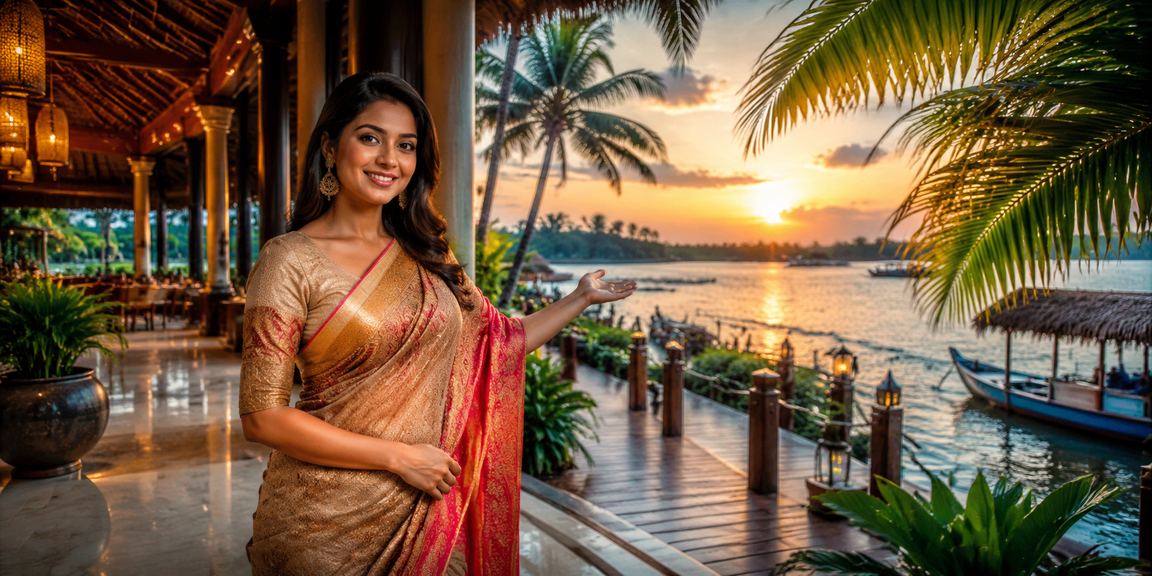 খুলনায় সমুদ্র সৈকতের পটভূমিতে ক্যাসিনো বিনোদন উপভোগ করছেন একজন ব্যবহারকারী