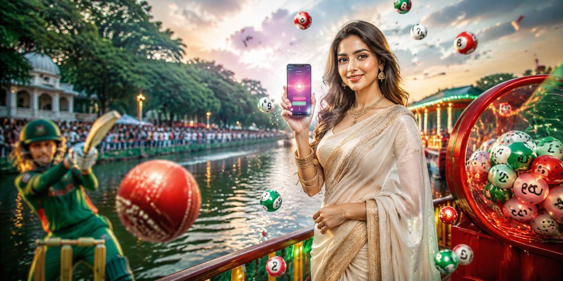 রাজশাহীতে শাড়ি পরিহিত একজন নারী ep4 - এ ক্রিকেট বেটিং উপভোগ করছেন
